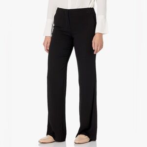 Ramy Brook Women’s Lincoln Pant Black Luxe Crepe Size 0 Office Career Stretch